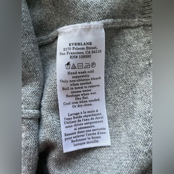 New Everlane The Classic Crew in Cashmere
Gray Size XXS - Picture 14 of 15